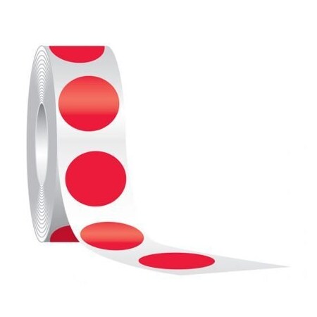 Accuform FLOOR MARKING SHAPES DOT 3 in COLOR PTS228YL PTS228YL